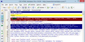 HTML-Tool: CSE HTML Validator