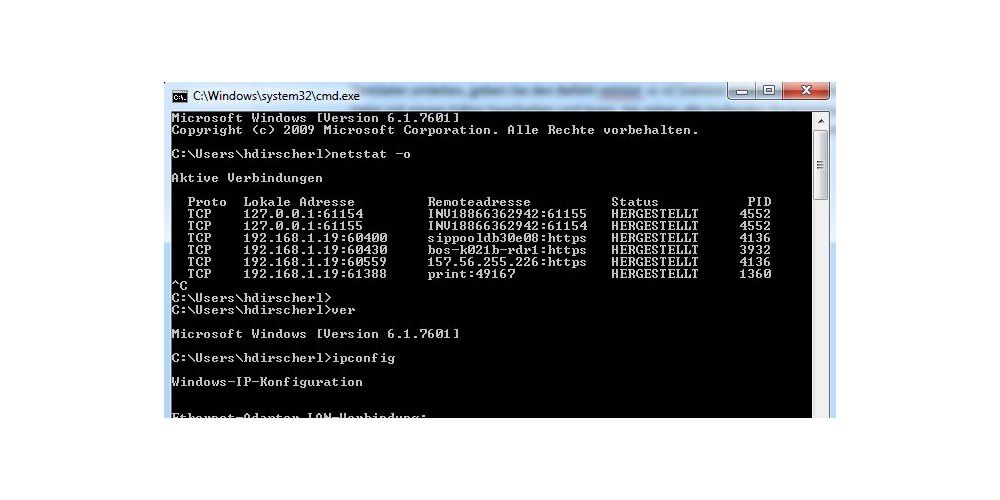 Die wichtigsten CMD Befehle f 252 r Windows zur Netzwerk Analyse PC WELT