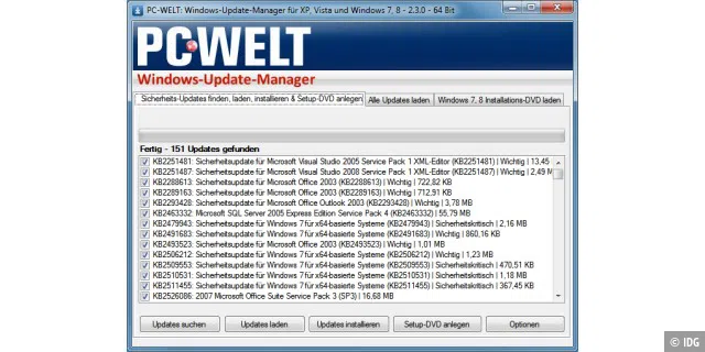 Die PC-WELT-Tool gibt es als Gratis-Download zu jedem PC dazu: Damit erleichtern Sie sich den Windows-Alltag oder lösen Probleme im Betriebssystem.