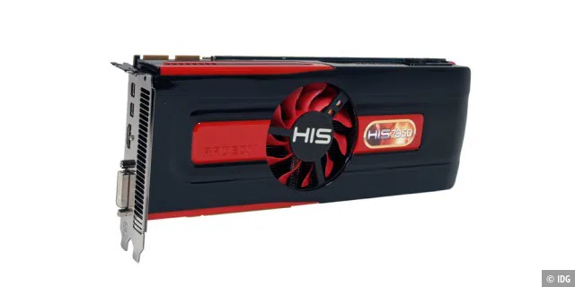 Die HIS Radeon HD 7950 im Test: Solide Grafikkarte zum günstigen Preis mit großen Abzügen in der Ergonomie.
