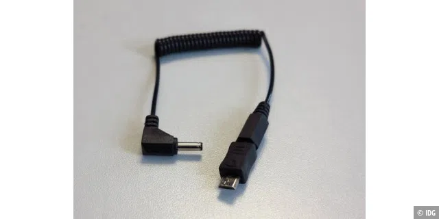 Mit diesem Kabel verbinden Sie den getDigital AnyLoader mit dem Endgerät.