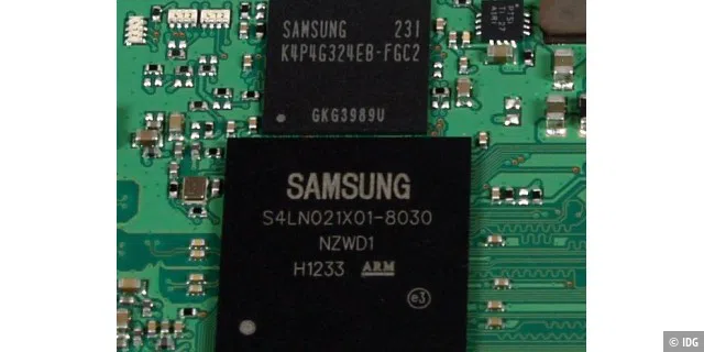 Controller und Cache der Samsung 840 Pro