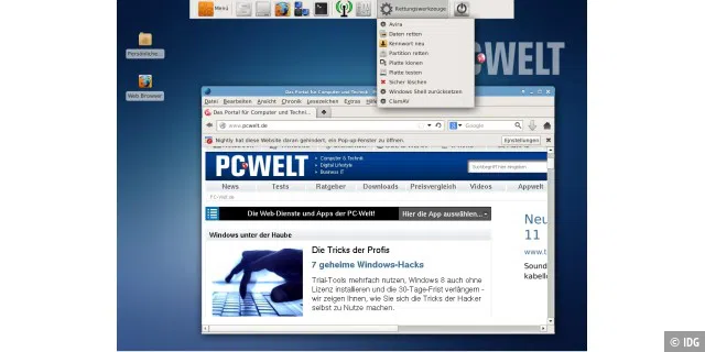 PC-WELT Notfall-System 2014 (mit Avira Antivirus)