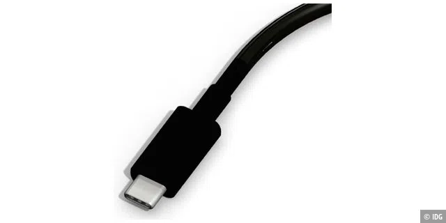 Die neuen Stecker für USB 3.1 Type C sind kleiner und passen von beiden Seiten in den entsprechenden Port.