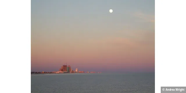 Gulf Shores Moonrise