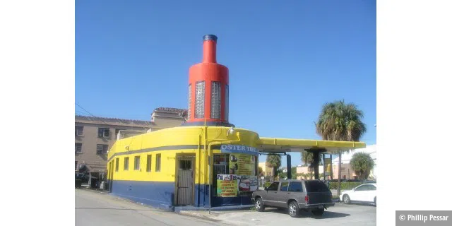 Art Deco Former Gulf Gas Station Miami Built 1941
