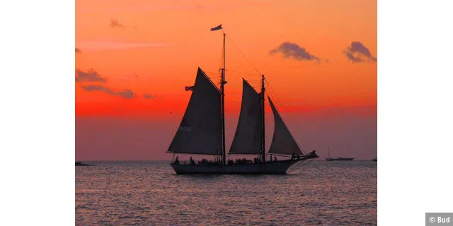 Sunset off Key West