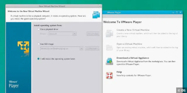 „Vamos a la Player“: Vmware verdient vor allem mit virtualisierter IT-Infrastruktur und stellt den Player als funktionsreduzierte Variante der Workstation kostenlos zur Verfügung.