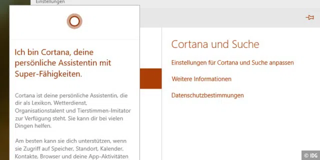 Deutschsprachige Windows-10-Tester dürfen nun auch Cortana nutzen