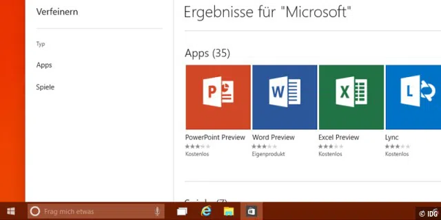 Windows 10: Office-Apps gratis ausprobieren