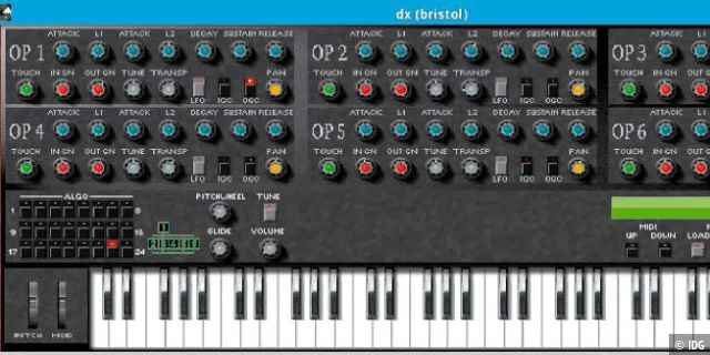 Ein Emulator klassischer Synthesizer: Die Software Bristol ist ein schönes Werkzeug für Klangveteranen. Damit spielen Sie Moog und Korg unter Ubuntu.
