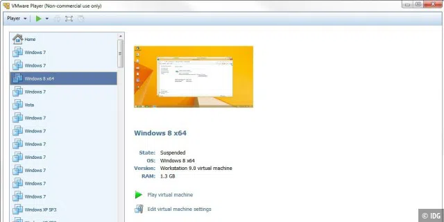 Windows in eine VMWare packen.