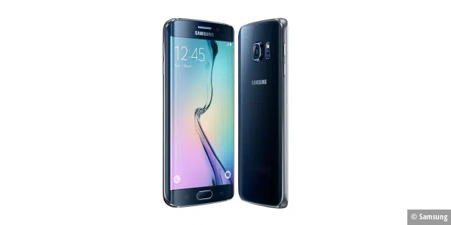 Samsung Galaxy S6 Edge: Schwarz