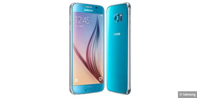 Samsung Galaxy S6: Blau