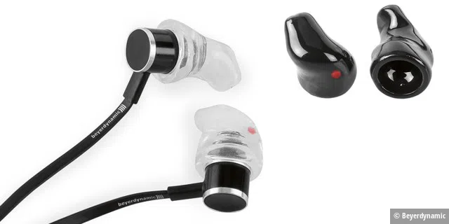 Beyerdynamic bietet die Möglichkeit, perfekt sitzende Ohrstücke beim Akustiker anpassen zu lassen.
