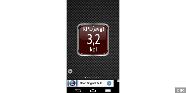 Die App hat neben den Diagnose-Funktionen aber auch einen ganz praktischen Nutzen, weil sie mit Angeben wie „Kilometer pro Liter“ hilft, Sprit sparend zu fahren.