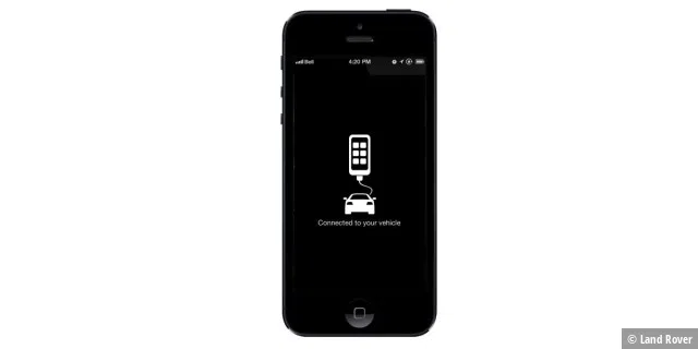 Incontrol Apps: Verbindung zwischen Land Rover und Smartphone steht