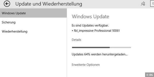 Windows 10 TP Build 10061 geht über Fast Ring an die Tester