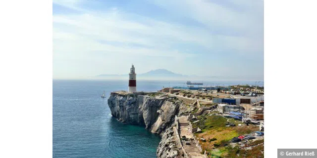 Gibraltar: Leuchtturm Europa Punkt