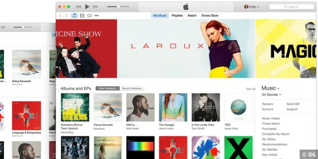 Klassiker: iTunes von Apple