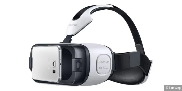 Tolles Spielzeug, hoher Preis: Die VR-Brille Samsung Gear VR kostet zusammen mit einem passenden Smartphone mindestens 750 Euro. Im Bild die brandneue Innovator Edition for S6.