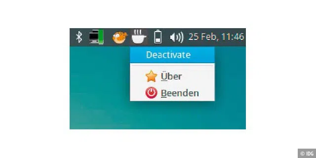 Während Filmen oder Präsentationen nicht abschalten: Das Tool Caffeine für Ubuntu & Co verhindert, dass der Desktop bei Inaktivität den Bildschirmschoner startet oder den Monitor abschaltet.