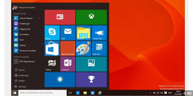 Windows 10 Build 10122: So präsentiert sich die neue Vorabversion nach der Installation auf unserem Test-System