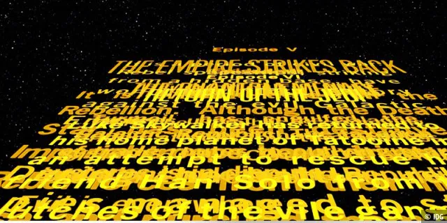 Star Wars - alle Teile in einem Youtube-Clip