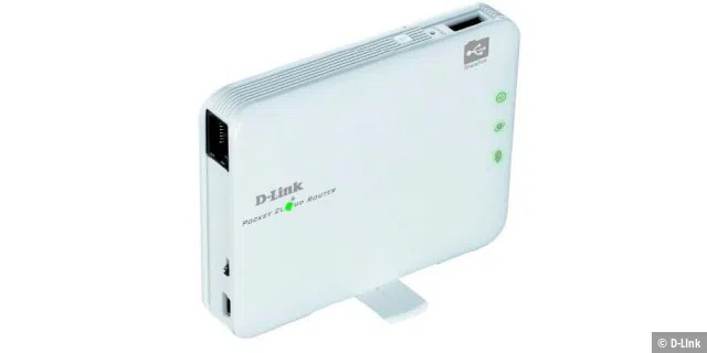 Netzwerkzwerg: Der kleine D-Link DIR506L kann als Access Point für einen Ethernet-Anschluss arbeiten, ferner als WLAN-Router und Repeater. Am vorhandenen USB-Port funktionieren sogar einige LTE-Sticks.