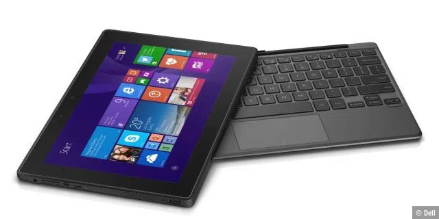 Eine Tastatur als Zubehör macht das Tablet zum Notebook