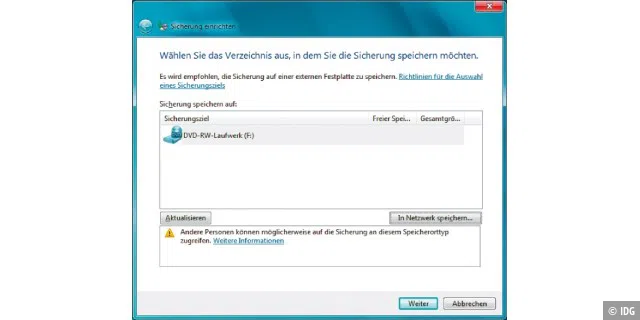 Windows 7 brachte mit der Sicherung ein einfaches Backup-Tool mit. Das Wartungscenter wacht darüber, dass der Benutzer es auch einsetzt.