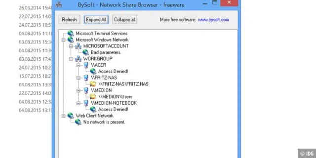 Network Share Browser