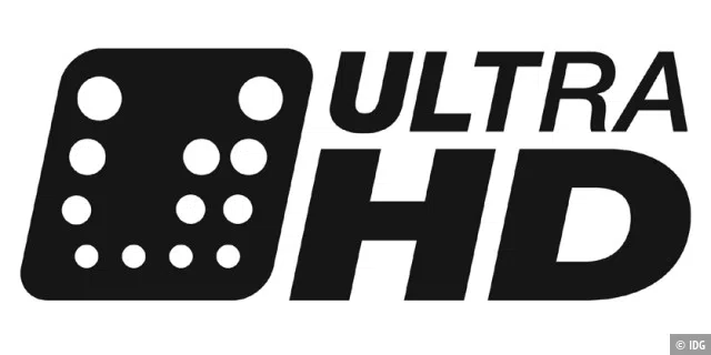UHD-Zertifikat: An diesem Logo erkennen Sie Geräte, die eine bestmögliche UHD-Darstellung ermöglichen.