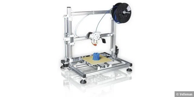 3D-Drucker-Bausatz: Velleman K8200 für rund 500 Euro.