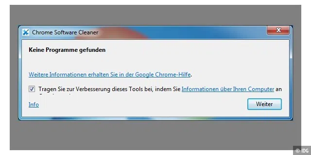 Google Chrome Cleanup Tool 