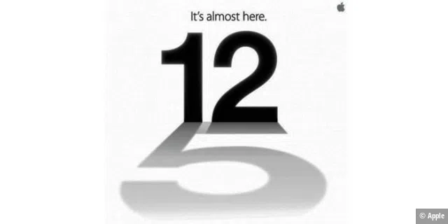 Die Einladung zu dem September-Event von Apple ist ziemlich eindeutig: Am 12.09.2012 hat Apple das iPhone 5 vorgestellt.
