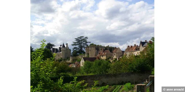 En Touraine, le vieux village de Montrésor (France )