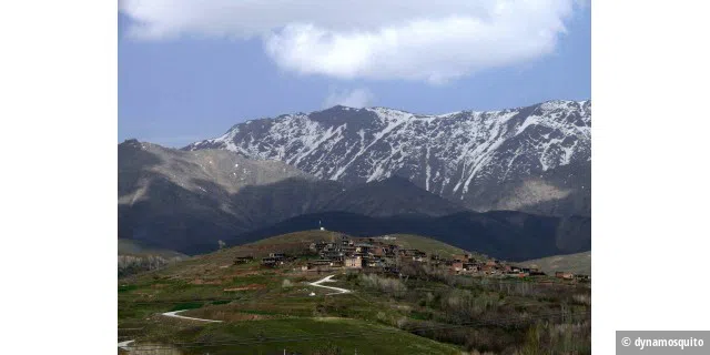 Mountain village in Hamedan