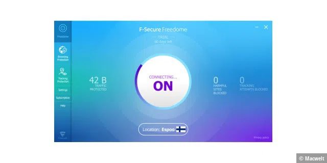 F-Secure Freedome VPN 