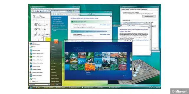 Der Windows Vista-Desktop