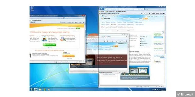 Der Windows 7-Desktop