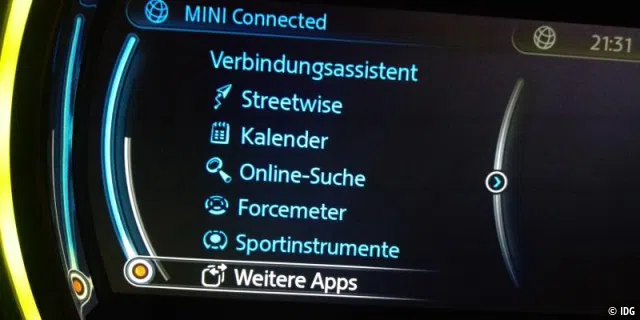 Mini Connected im Test: Apps, Navi und Unterhaltung