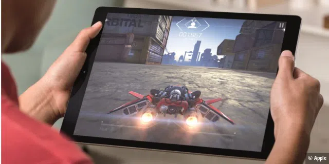 Das iPad Pro macht sich dank hoher 3D-Leistung und hervorragenden Lautsprechern auch sehr gut als Gaming-Tablet