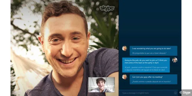 Skype Translator übersetzt Telefonate über das Internet praktisch in Echtzeit in andere Sprachen.