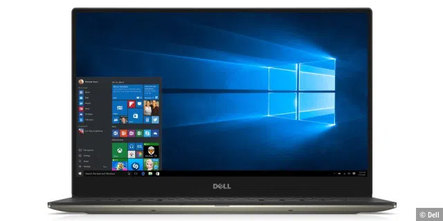 Fast nur Bildschirm: Der sehr schmale Displayrahmen imacht das Dell XPS 13 einzigartig