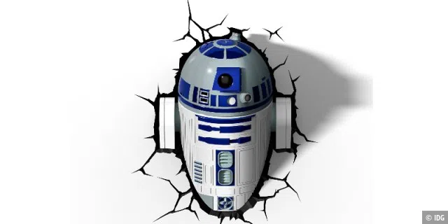 Star Wars R2-D2 3D Licht Wandlampe