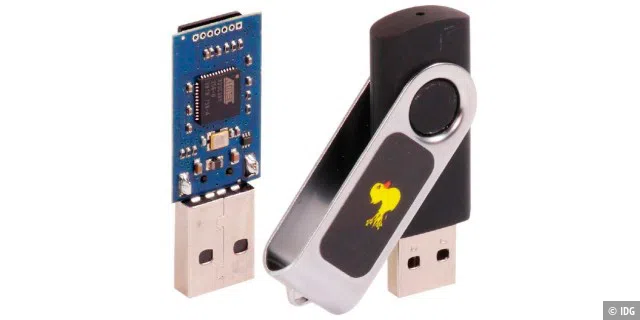 Der USB Rubber Ducky agiert als programmierbare Tastatur und kann nicht nur PCs, sondern auch Smartphones und Tablet-PCs systematisch angreifen.