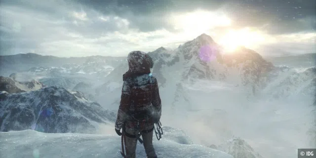 Rise of the Tomb Raider sieht auf hohen Einstellungen fantastisch aus.