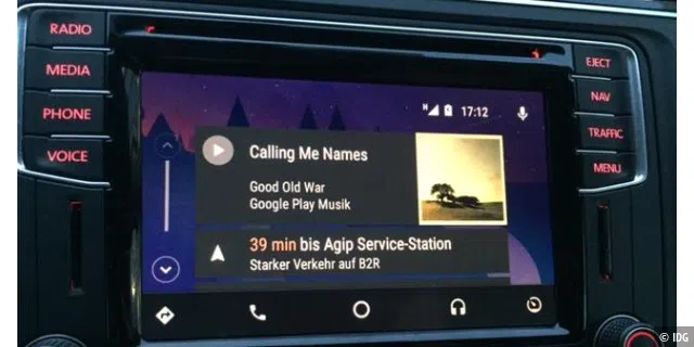 Unterhaltung mit Android Auto