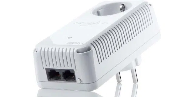 Hat der Drucker einen Ethernet-Anschluss ist der Einsatz eines Powerline-Adapters eine Alternative.